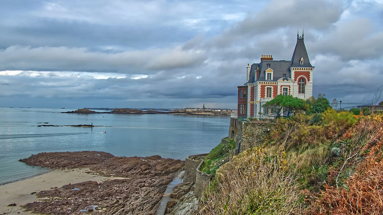 Villa de la Pointe de la Malouine, face à Saint-Malo